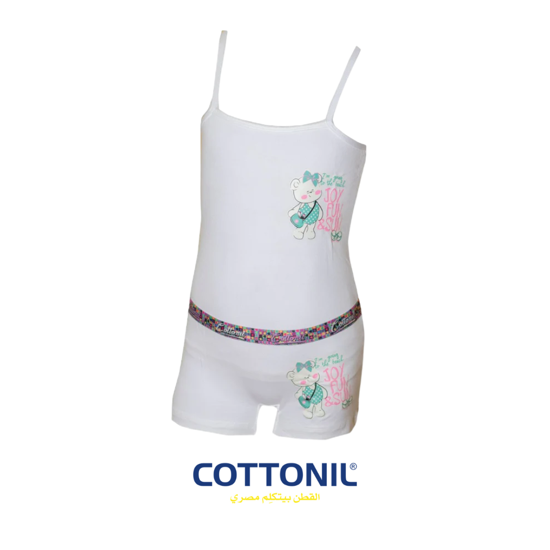 Cottonil Heart® Girls Underwear Set Top & Hot Short