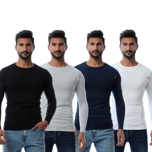 Cottonil Stretch® Men Long Sleeves Undershirt