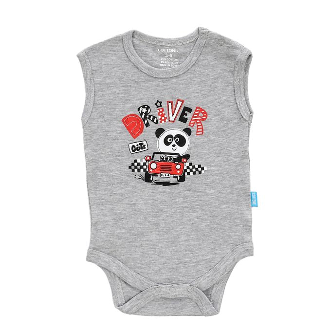 Cottonil Baby® Sleeveless Onesies  "Snap Closure"