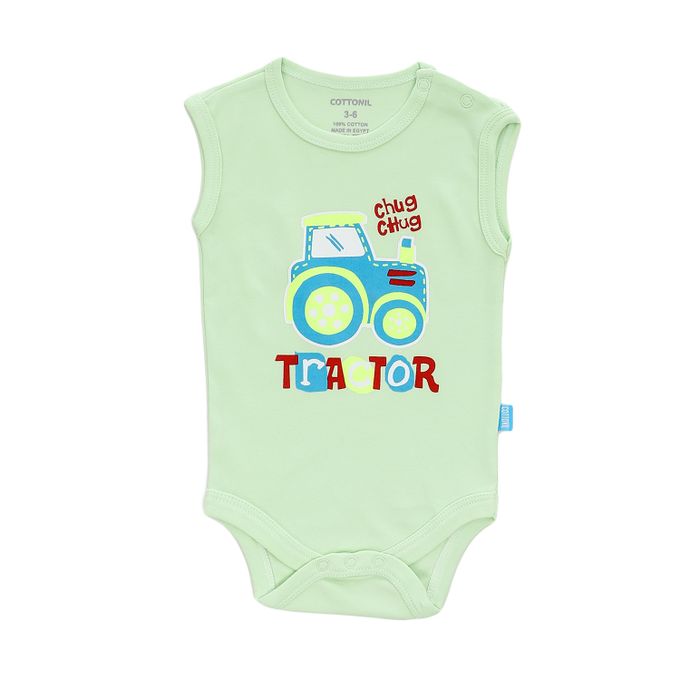 Cottonil Baby® Sleeveless Onesies  "Snap Closure"