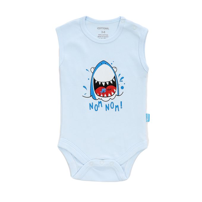 Cottonil Baby® Sleeveless Onesies  "Snap Closure"