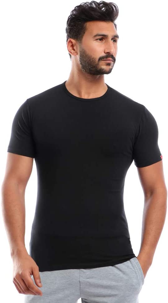 Cottonil Stretch® Men Half Sleeves Round Neck Undershirt