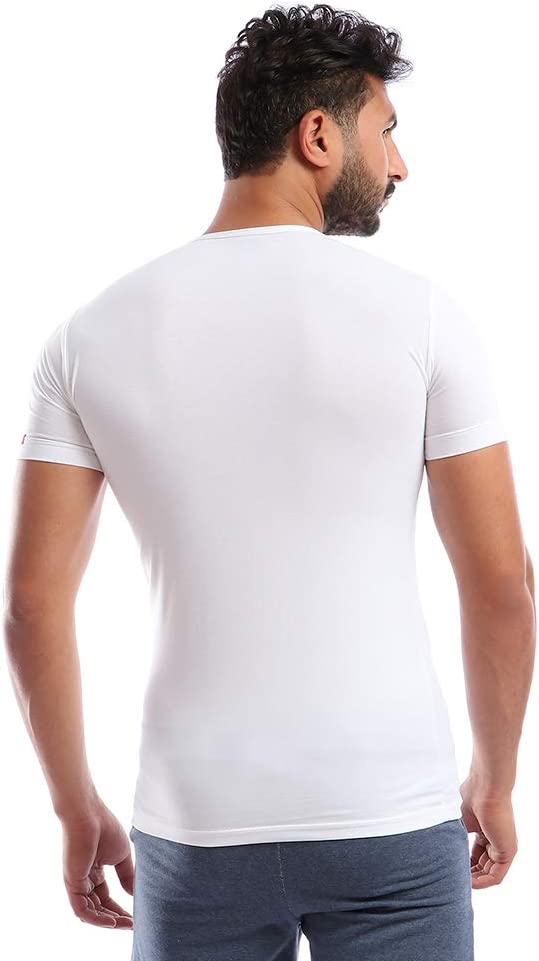 Cottonil Stretch® Men Half Sleeves Round Neck Undershirt