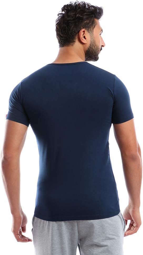 Cottonil Stretch® Men Half Sleeves "V" Neck Undershirt