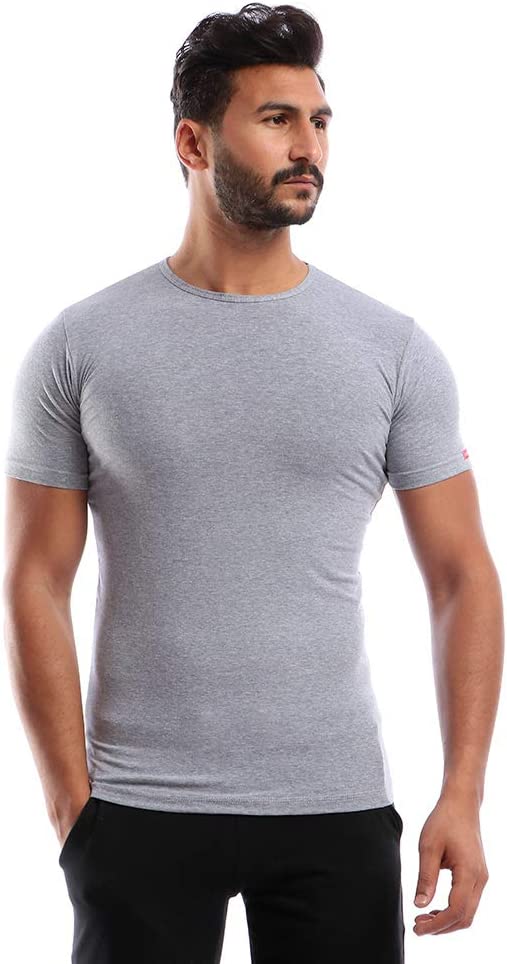 Cottonil Stretch® Men Half Sleeves Round Neck Undershirt