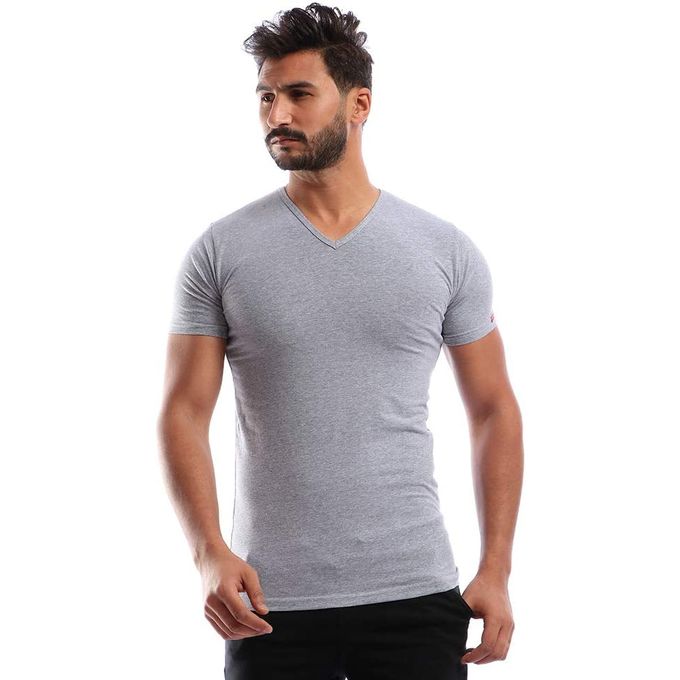 Cottonil Stretch® Men Half Sleeves "V" Neck Undershirt