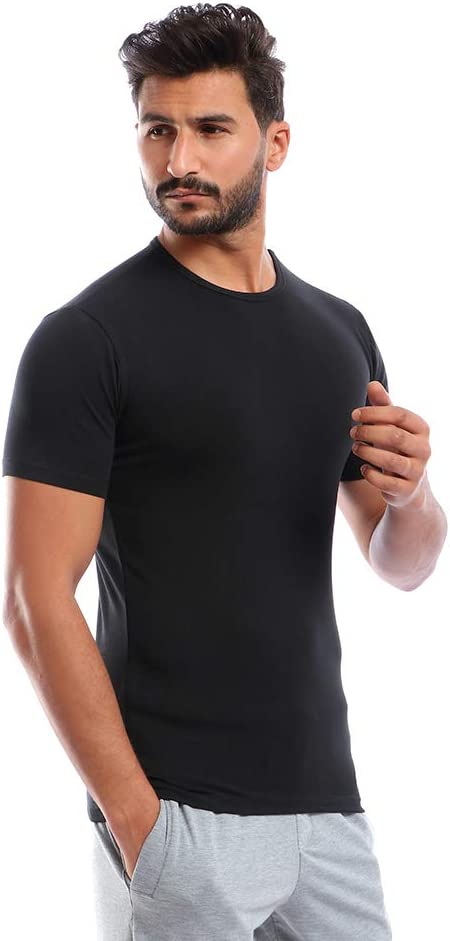 Cottonil Stretch® Men Half Sleeves Round Neck Undershirt