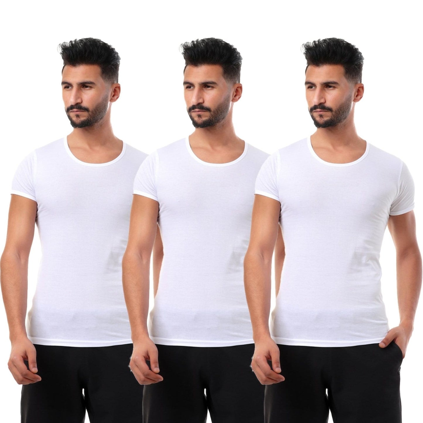 Cottonil Combed® Men Half Sleeves Undershirt (100% Cotton)