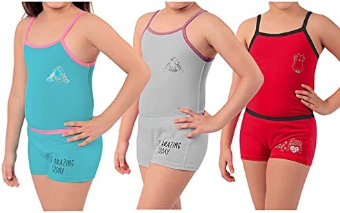 Cottonil Heart® Girls Underwear Set Top & Hot Short