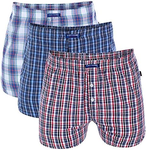 Cottonil Wooven® Men Classic "100% Cotton" Boxers