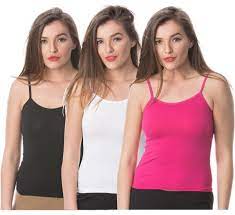 Cottonil Tops® Strip Top Camisole